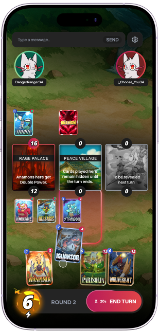 Anamon Battle Gameplay